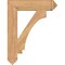 Ekena Millwork Imperial Arts & Crafts Smooth Bracket, Western Red Cedar, 5 1/2"W x 28"D x 36"H BKT06X28X36IMP03SWR - alternate 4